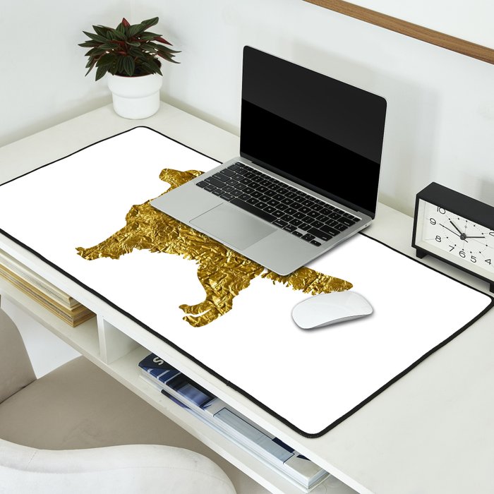 Golden retriever Desk Mat Gallery Image 2