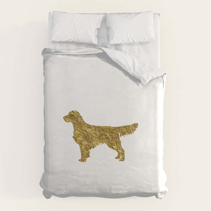 Golden retriever Duvet Cover Gallery Image 1