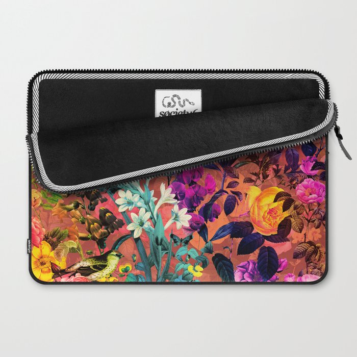 Floral and Birds II Laptop Sleeve Gallery Image 2