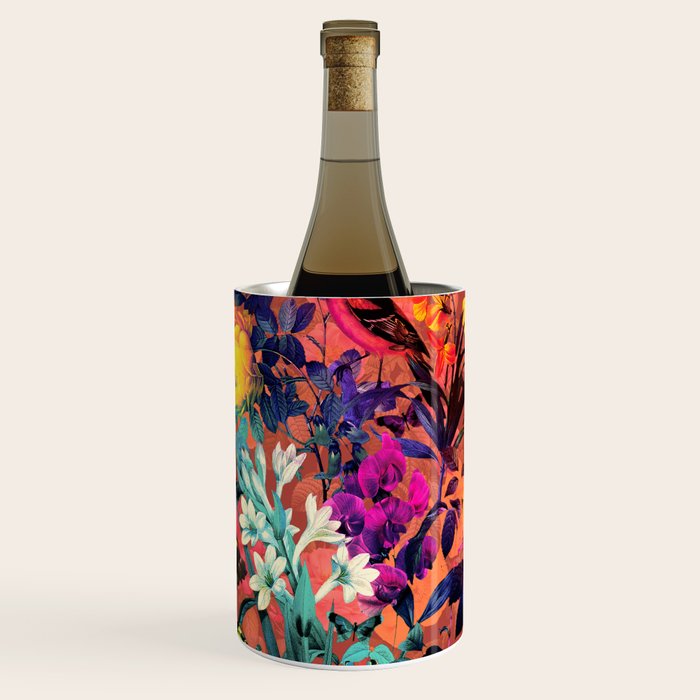 Floral and Birds II Wine Chiller Gallery Image 1