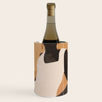 Minimal Abstract Art Sunset Girl 4 Wine Chiller Gallery Image 1