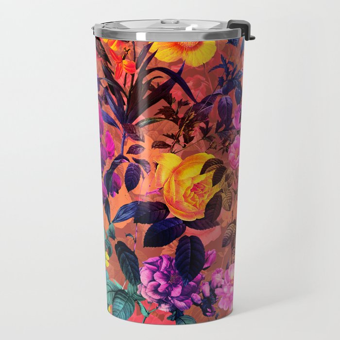 Floral and Birds II Travel Mug Gallery Image 2