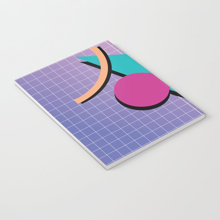 Memphis Pattern 10 - 90s - Retro Notebook Gallery Image 3