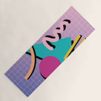 Memphis Pattern 10 - 90s - Retro Yoga Mat Gallery Image 1