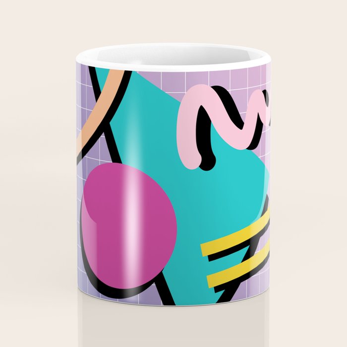 Memphis Pattern 10 - 90s - Retro Coffee Mug Gallery Image 4