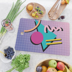 Memphis Pattern 10 - 90s - Retro Cutting Board Gallery Image 2
