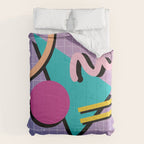 Memphis Pattern 10 - 90s - Retro Comforter Gallery Image 6