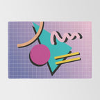 Memphis Pattern 10 - 90s - Retro Rug Gallery Image 2
