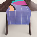 Memphis Pattern 10 - 90s - Retro Table Runner Gallery Image 1