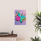 Memphis Pattern 10 - 90s - Retro Poster Gallery Image 2