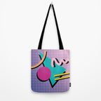 Memphis Pattern 10 - 90s - Retro Tote Bag Gallery Image 2