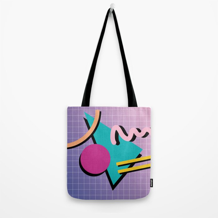 Memphis Pattern 10 - 90s - Retro Tote Bag Gallery Image 2