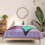 Memphis Pattern 10 - 90s - Retro Comforter Gallery Image 3