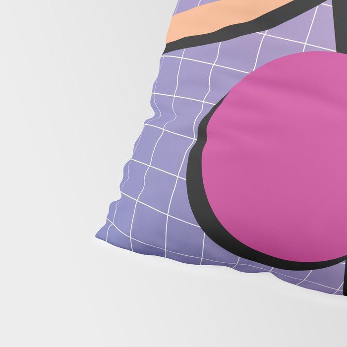 Memphis Pattern 10 - 90s - Retro Pillow Sham Gallery Image 4