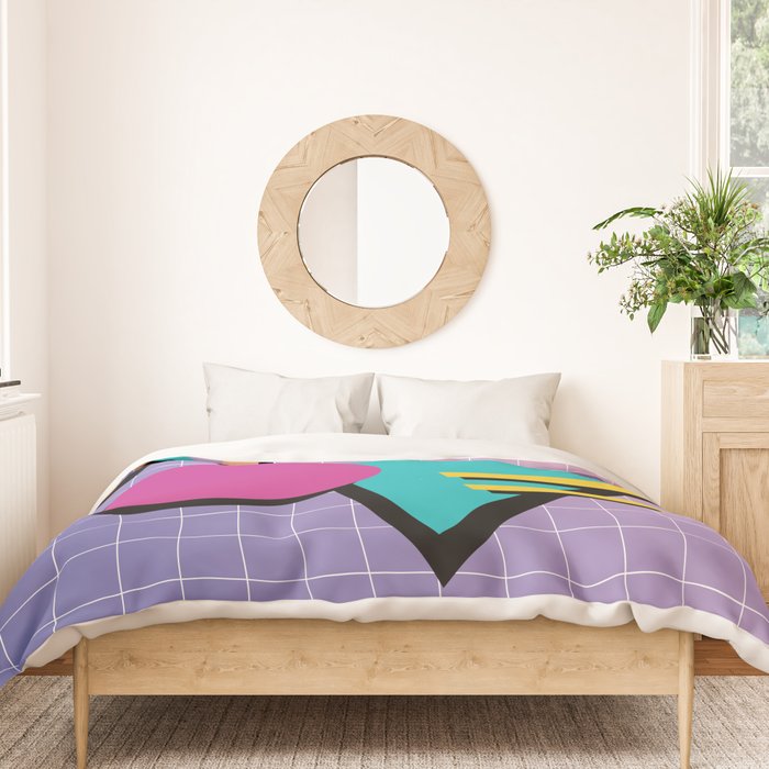 Memphis Pattern 10 - 90s - Retro Duvet Cover Gallery Image 3