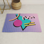 Memphis Pattern 10 - 90s - Retro Rug Gallery Image 1