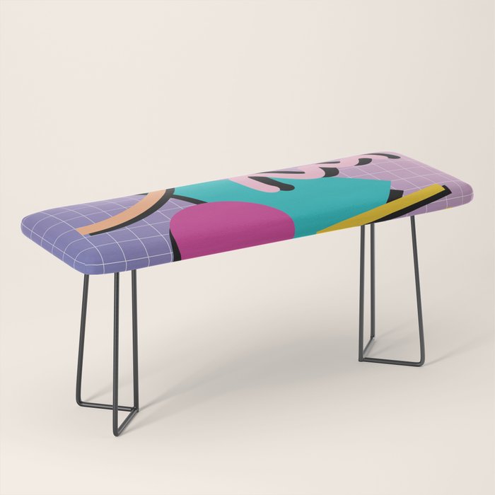 Memphis Pattern 10 - 90s - Retro Bench Gallery Image 1