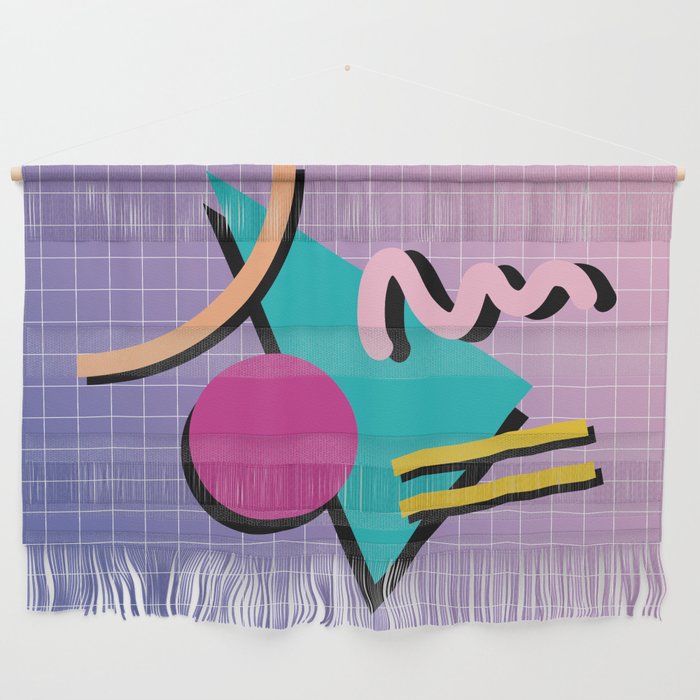 Memphis Pattern 10 - 90s - Retro Wall Hanging Gallery Image 1