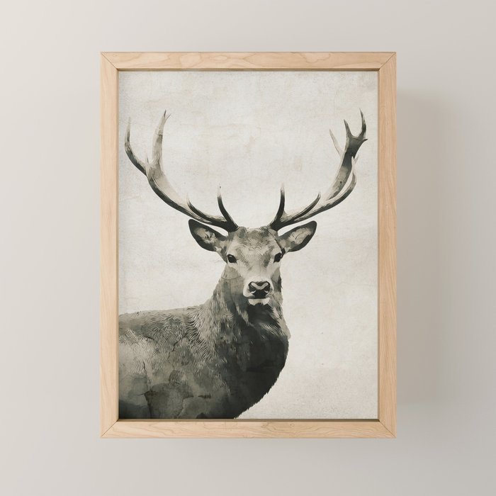 DEER Mini Art Print Gallery Image 1
