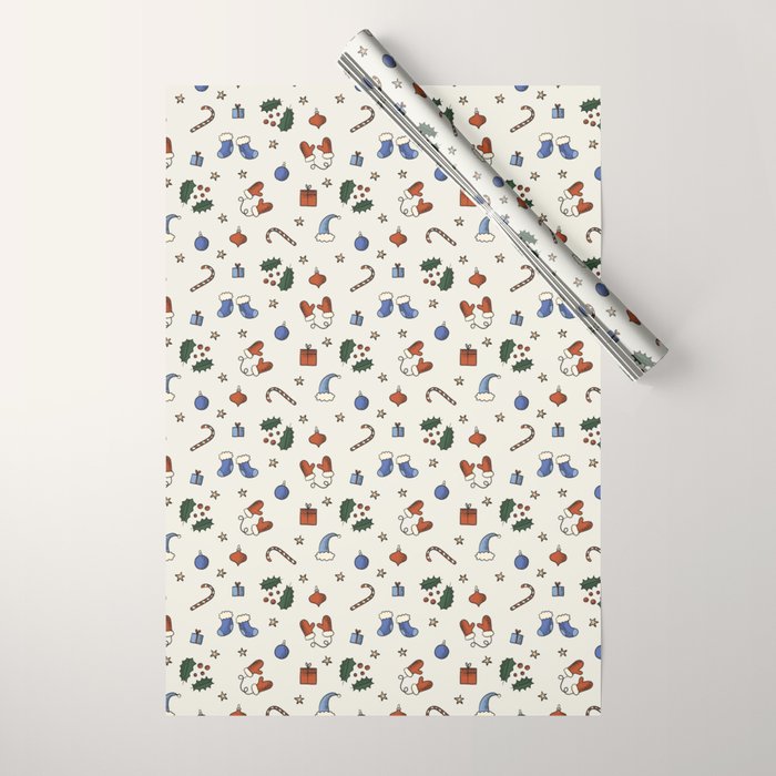 Christmas Pattern #3 Wrapping Paper Gallery Image 1