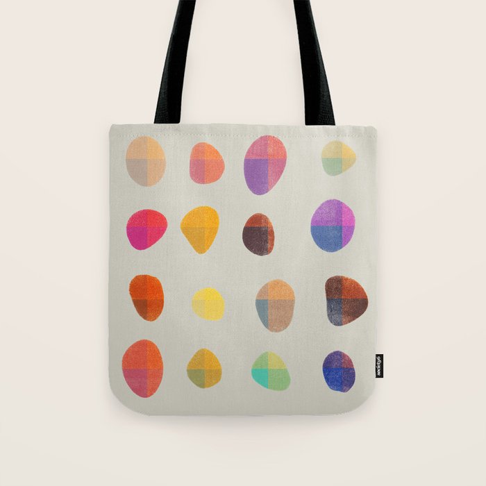 Painted Pebbles 4 Tote Bag Gallery Image 1