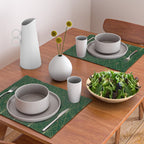 Art Deco in Emerald Green Placemat Gallery Image 2