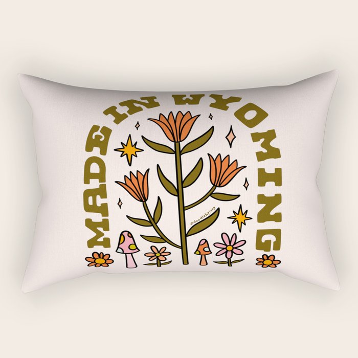 Made In Wyoming Rectangular Pillow Gallery Image 2