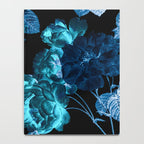 Flora temptation - moonlit blue Notebook Gallery Image 4