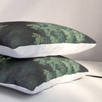 Wabi Sabi Art Japandi Wall Art Maximalist Decor for Living Room Sage Green Japanese Wall Art Gift Pillow Sham Gallery Image 3