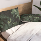 Wabi Sabi Art Japandi Wall Art Maximalist Decor for Living Room Sage Green Japanese Wall Art Gift Pillow Sham Gallery Image 2