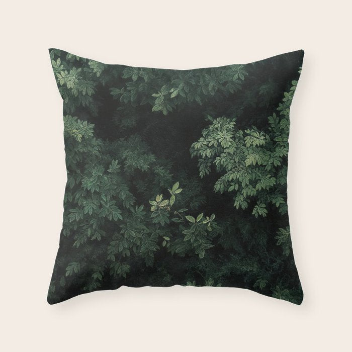 Wabi Sabi Art Japandi Wall Art Maximalist Decor for Living Room Sage Green Japanese Wall Art Gift Throw Pillow Gallery Image 6