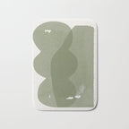 Green Modern Objects Bath Mat Gallery Image 1