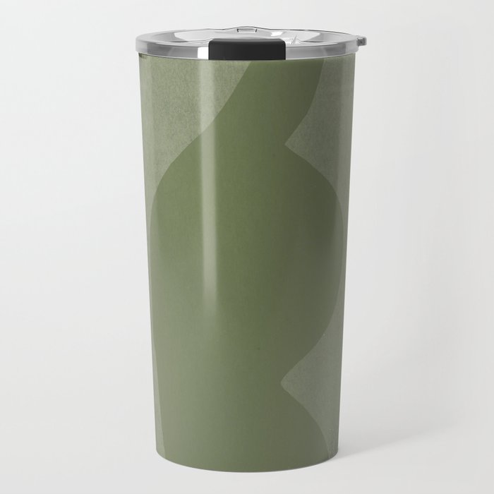 Green Modern Objects Travel Mug Gallery Image 1