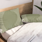 Green Modern Objects Pillow Sham Gallery Image 2