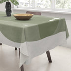Green Modern Objects Tablecloth Gallery Image 3