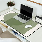 Green Modern Objects Desk Mat Gallery Image 2