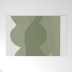 Green Modern Objects Welcome Mat Gallery Image 1