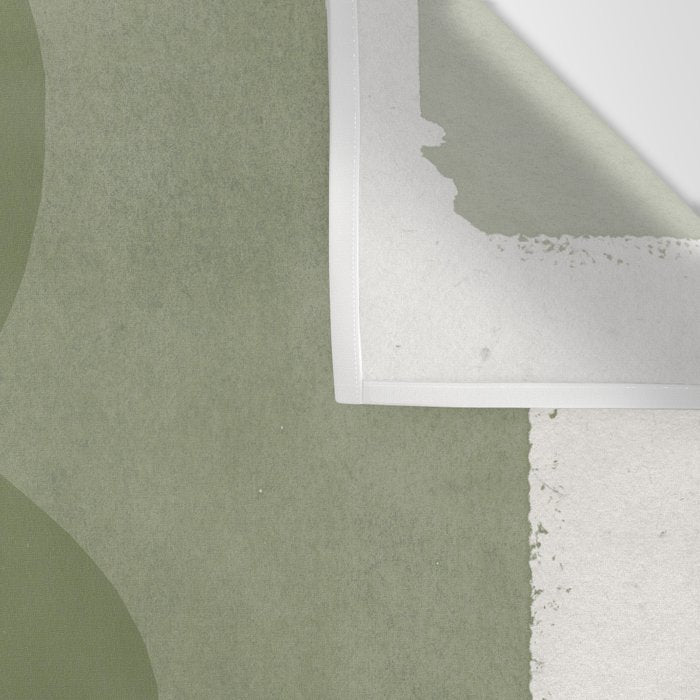 Green Modern Objects Wall Tapestry Gallery Image 3
