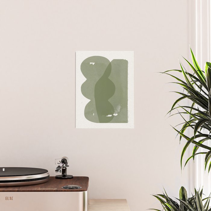 Green Modern Objects Poster Gallery Image 2