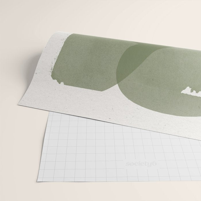 Green Modern Objects Wrapping Paper Gallery Image 2