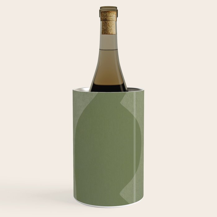 Green Modern Objects Wine Chiller Gallery Image 1