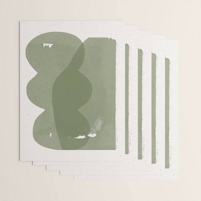 Green Modern Objects Wrapping Paper Gallery Image 3
