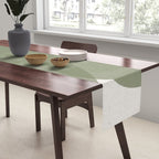 Green Modern Objects Table Runner Gallery Image 2