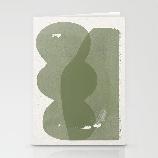 Green Modern Objects Stationery Card Gallery Image 2