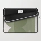 Green Modern Objects Laptop Sleeve Gallery Image 2