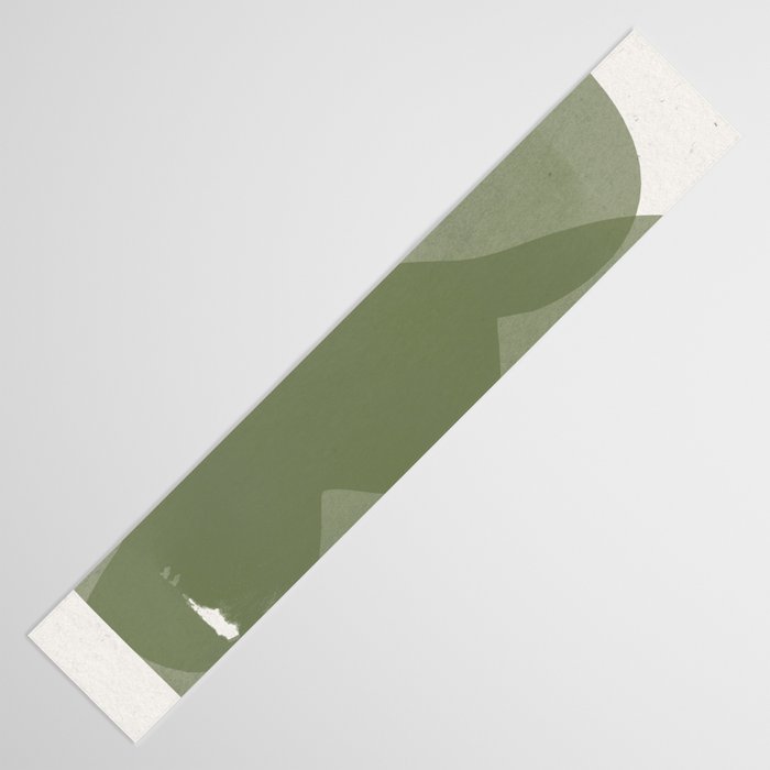 Green Modern Objects Table Runner Gallery Image 3