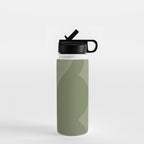 Green Modern Objects Water Bottle Gallery Image 1