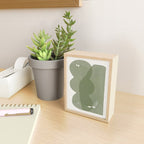 Green Modern Objects Mini Art Print Gallery Image 2