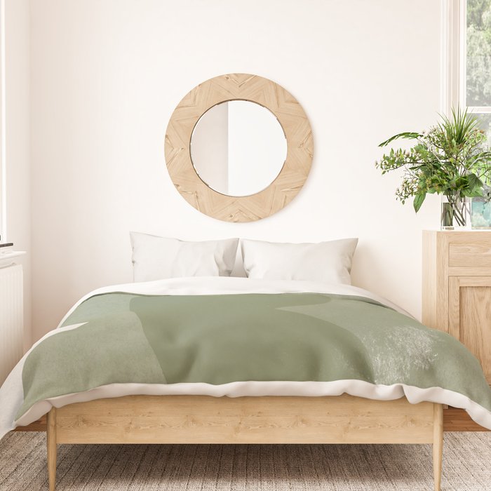 Green Modern Objects Duvet Cover Gallery Image 3