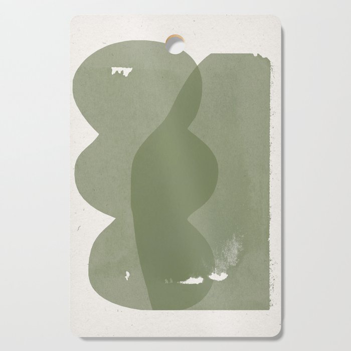 Green Modern Objects Cutting Board Gallery Image 1